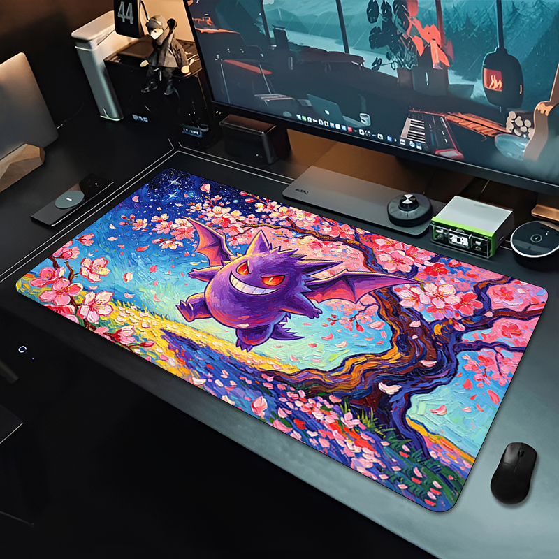 Mouse Pad sakura Gengar Gaming - مراجعة Gaming Keyboard Noise وسعره