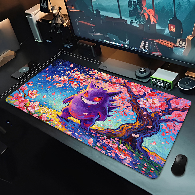Mouse Pad sakura Gengar Gaming - مراجعة Gaming Keyboard Noise وسعره
