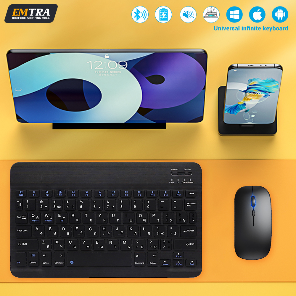 Bluetooth Keyboard and Mouse F - مراجعة Gaming Keyboard Mouse Wireless وسعره
