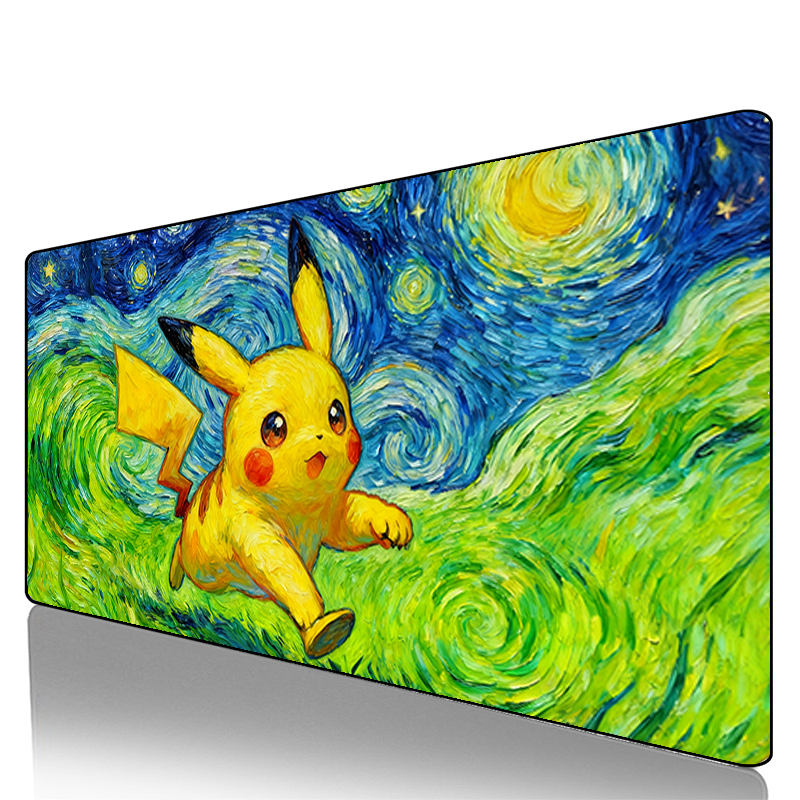 Mouse Pad Pokemon Pikachu Geng - مراجعة Gaming Keyboard Brands وسعره