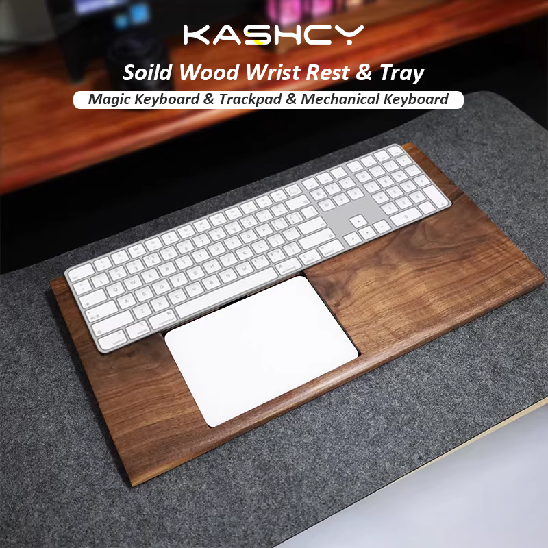 Black Walnut Solid Wooden Tray - مراجعة Wrist Rest Wood وسعره