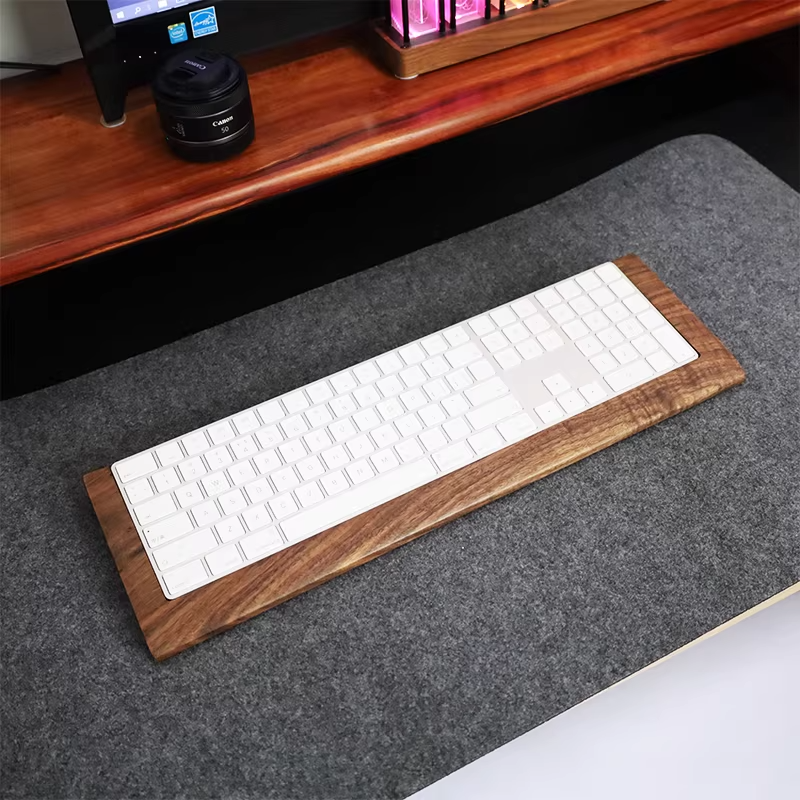 Black Walnut Solid Wooden Tray - مراجعة Wrist Rest Wood وسعره