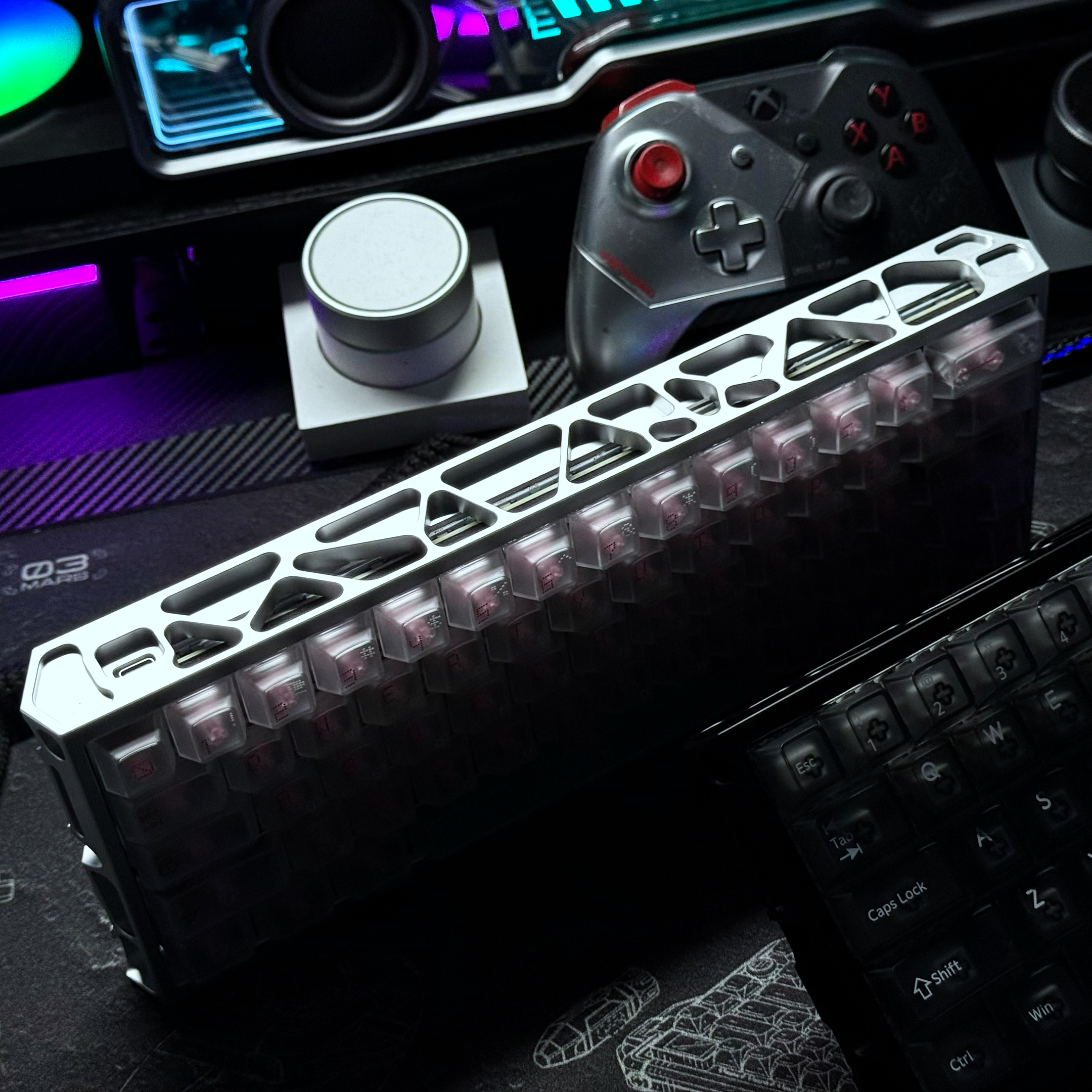 Everglide AE64 Pro HE Gaming K - مراجعة Gaming Keyboard Hall Effect Switches وسعره