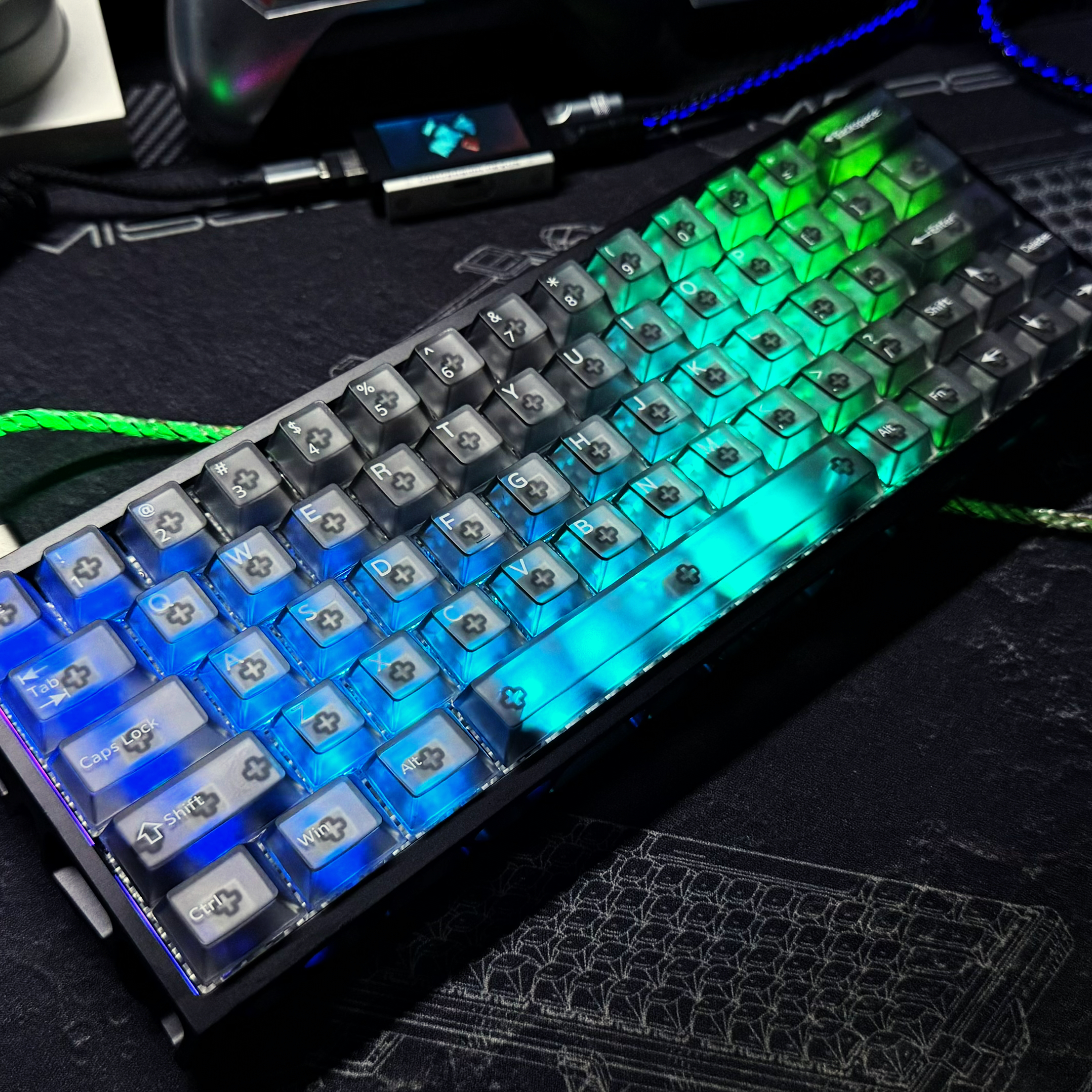 Everglide AE64 Pro HE Gaming K - مراجعة Gaming Keyboard Hall Effect Switches وسعره