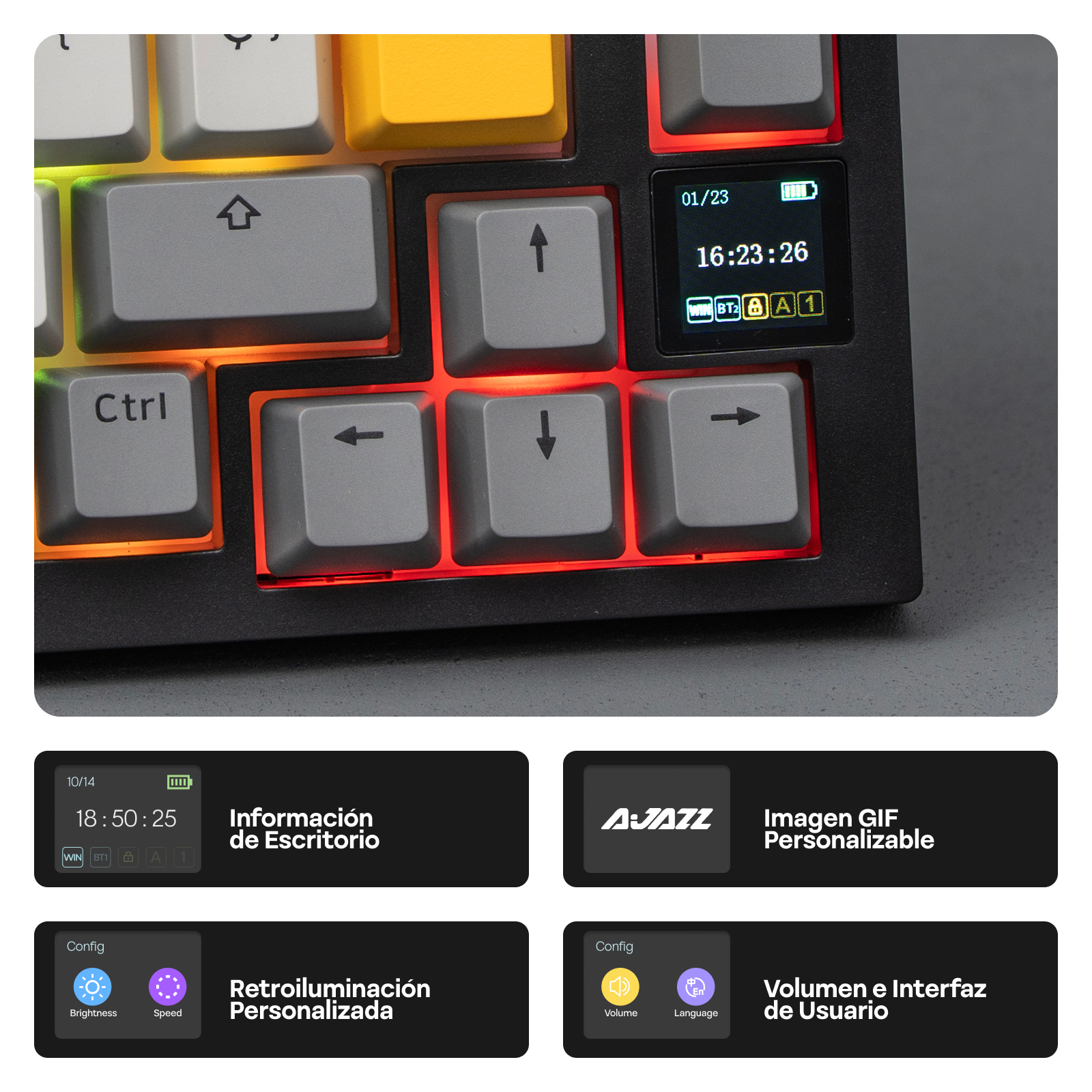 ISO-ES Layout EPOMAKER X AJAZZ - مراجعة Gaming Keyboard Hot Swappable وسعره