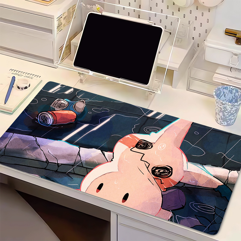 Natural Rubber Mouse Pad Pokem - مراجعة Gaming Keyboard Noise وسعره