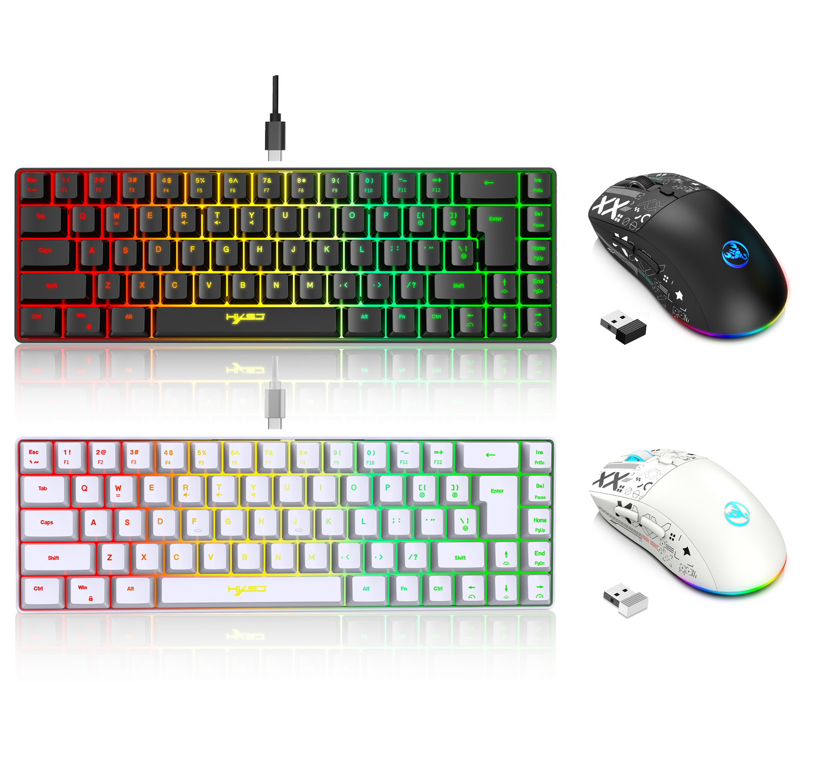 60% gaming Keyboard and mouse  - مراجعة Keyboard Mouse Bundle Gaming وسعره