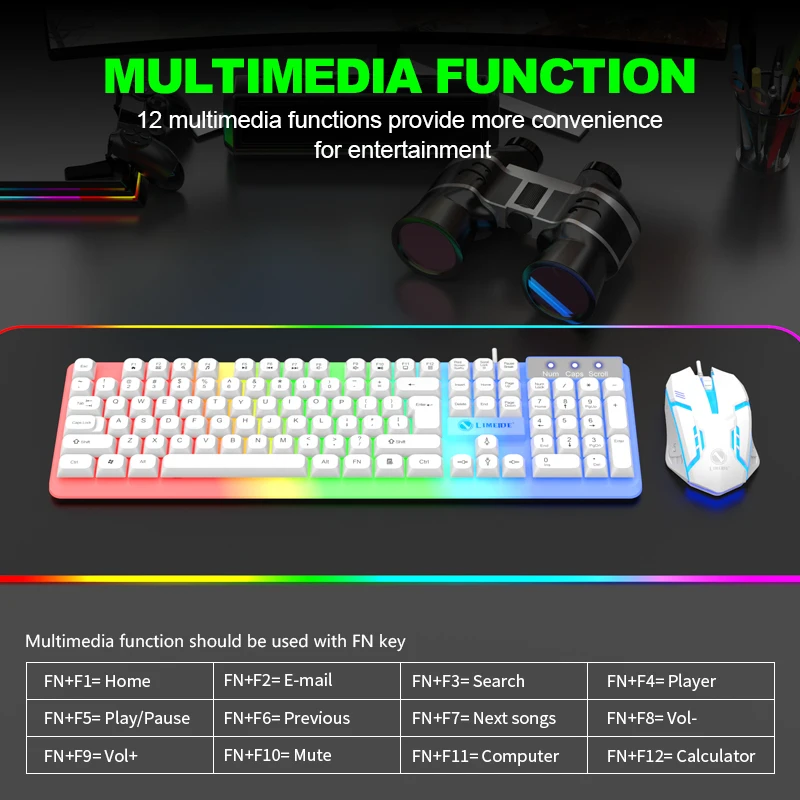 NG GTX350 Gaming Keyboard Mous - مراجعة Gaming Keyboard Bundle وسعره