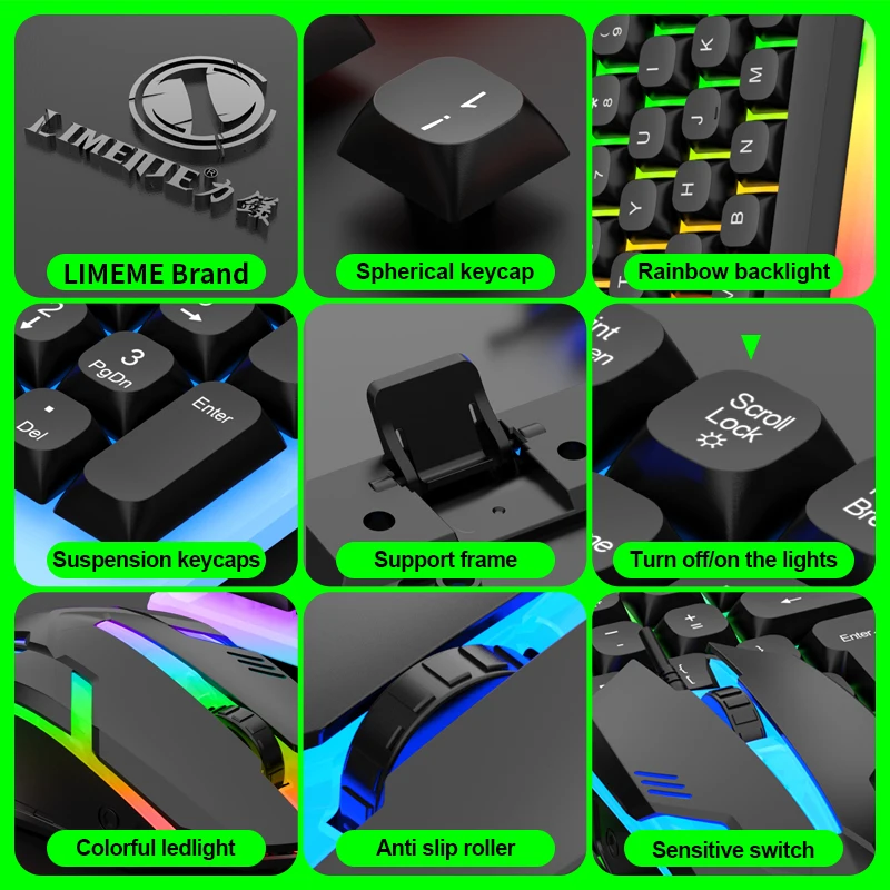 NG GTX350 Gaming Keyboard Mous - مراجعة Gaming Keyboard Bundle وسعره