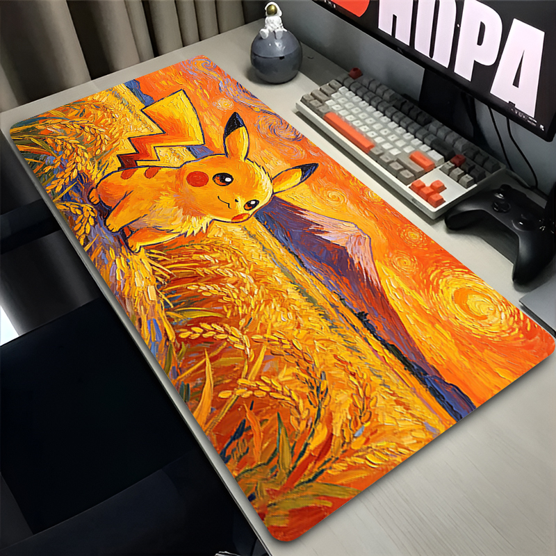 Mouse Pad Pokemon Pikachus Rub - مراجعة Gaming Keyboard Noise وسعره