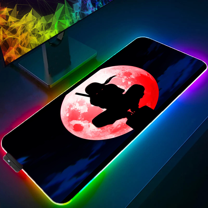 RGB Large Mouse Pad Backlight  - مراجعة Gaming Keyboard No Rgb وسعره