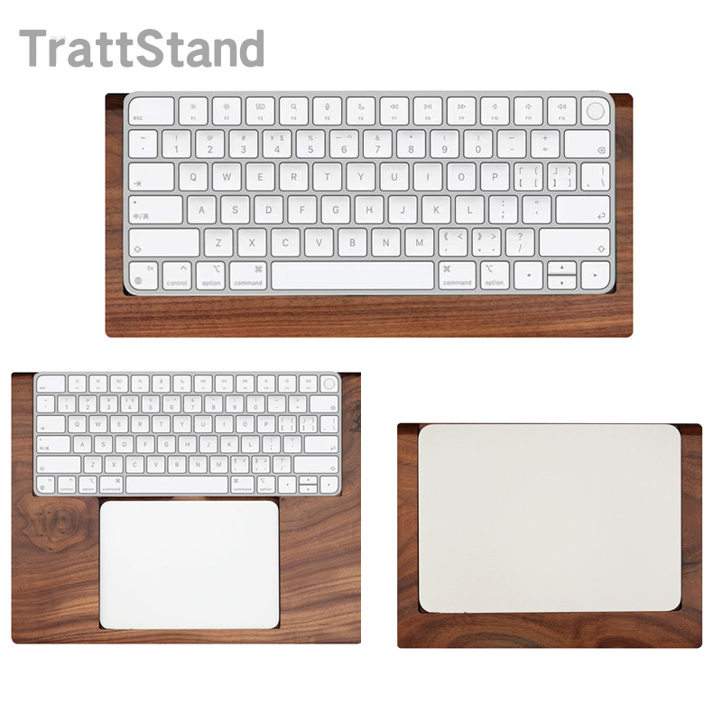 2 in 1 Walnut Solid Wooden Tra - مراجعة Wrist Rest Wood وسعره