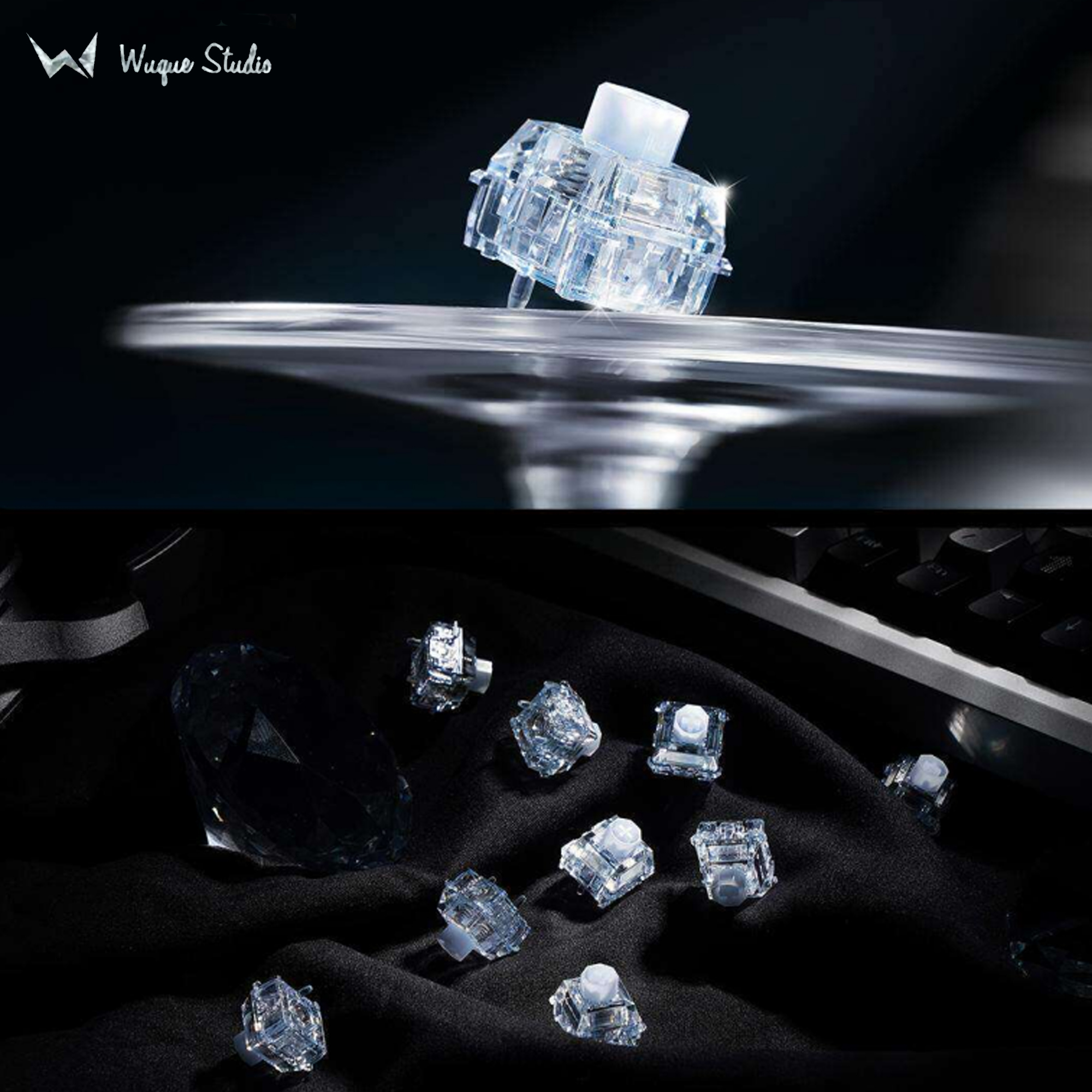 WS Wuque Studio Babao Diamond  - مراجعة Gaming Keyboard Hall Effect Switches وسعره