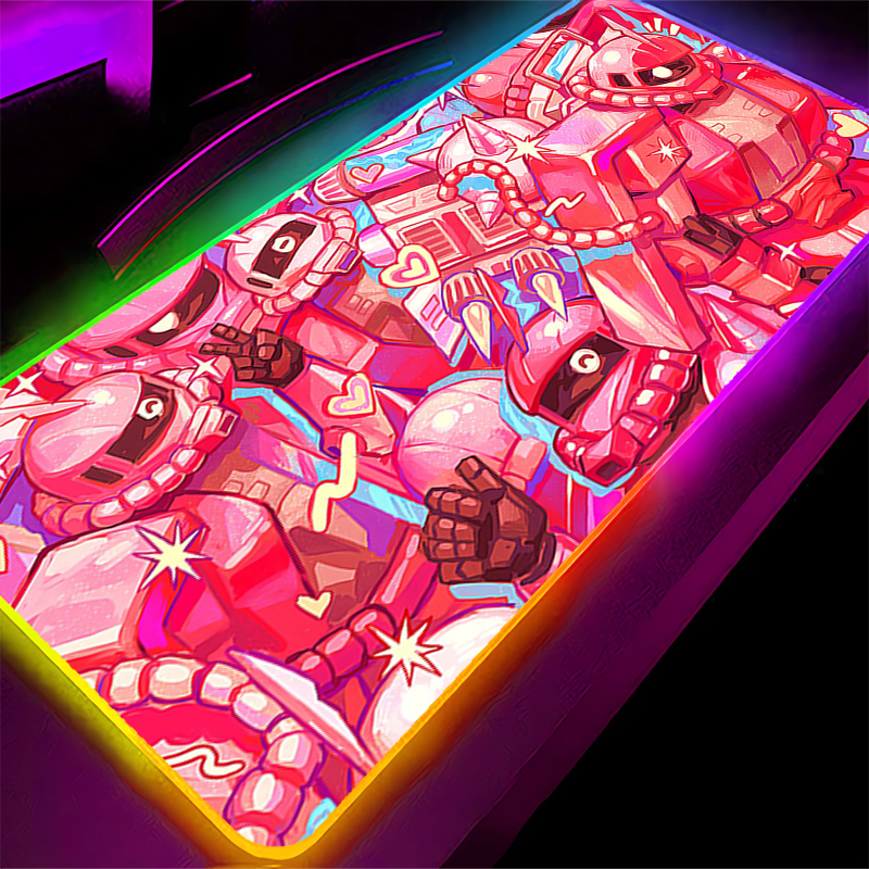 LED Thickened gaming Mouse Pad - مراجعة Gaming Keyboard No Rgb وسعره