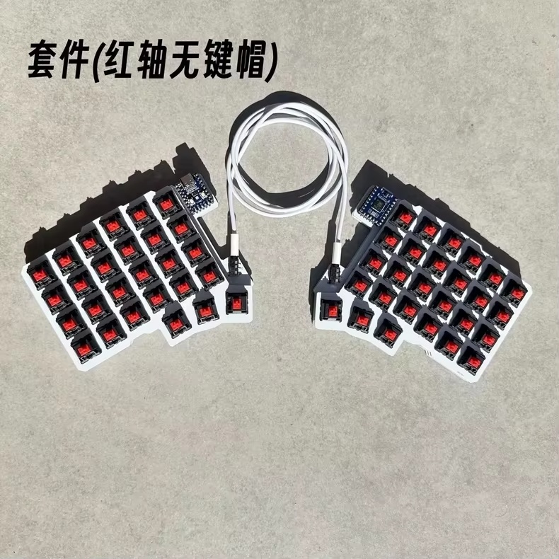 Silakka54 Ergonomic Split Mech - مراجعة Gaming Keyboard Hot Swappable وسعره