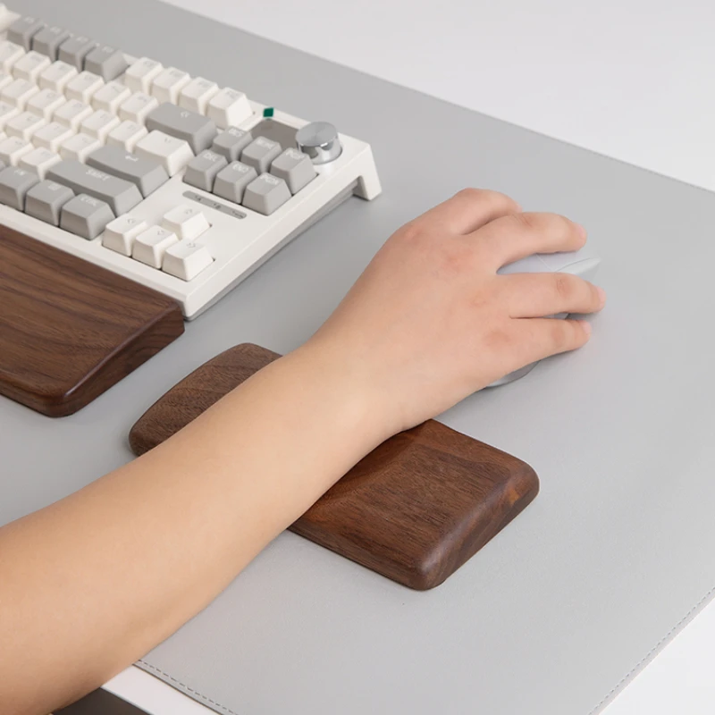 Walnut Wood Mouse Palm Rest Cu - مراجعة Wrist Rest Wood وسعره