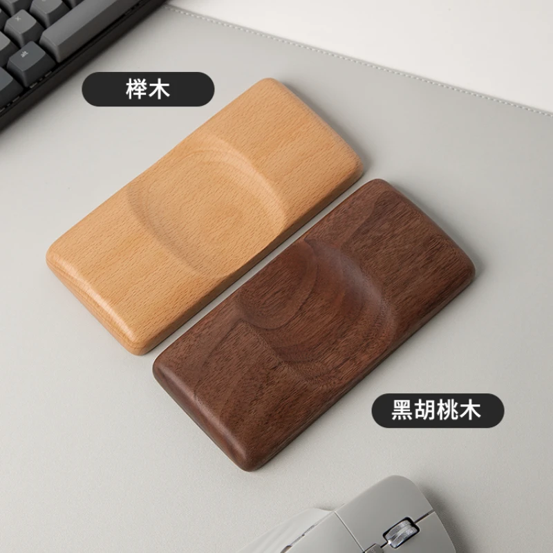 Walnut Wood Mouse Palm Rest Cu - مراجعة Wrist Rest Wood وسعره