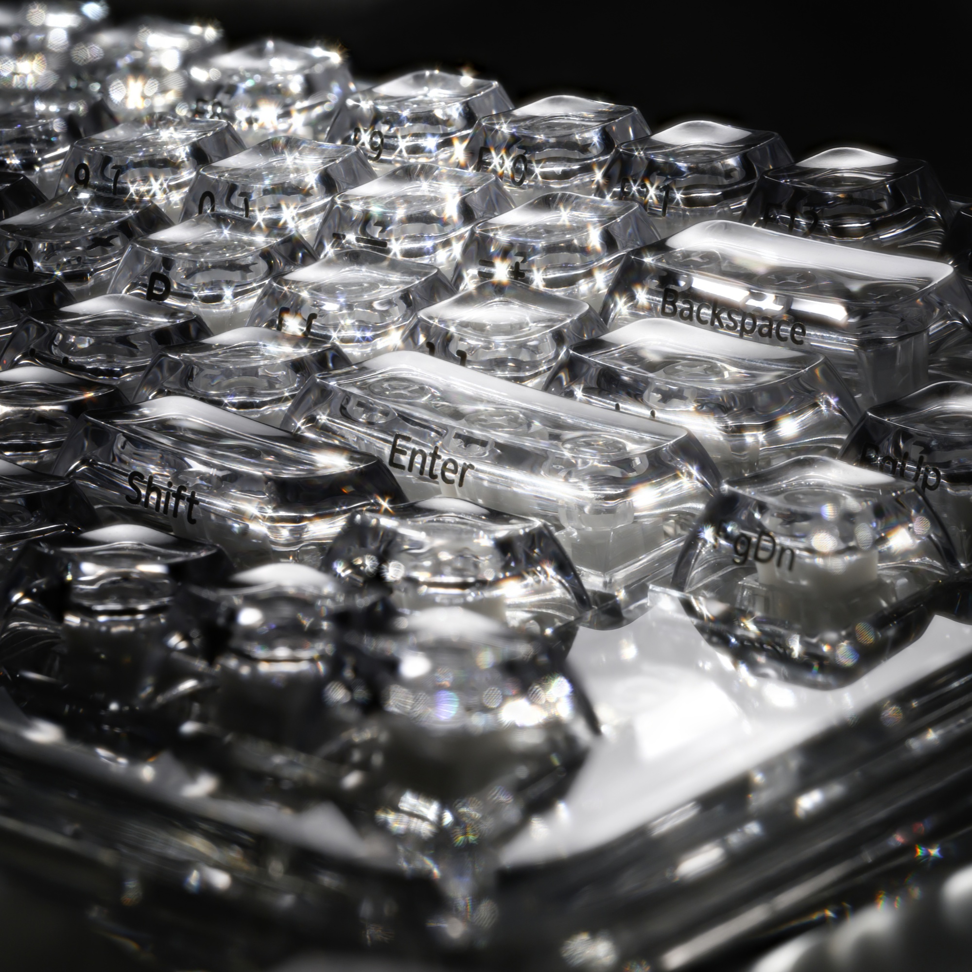 XVX Crystal Transparent SA Pro - مراجعة Gaming Keyboard No Rgb وسعره