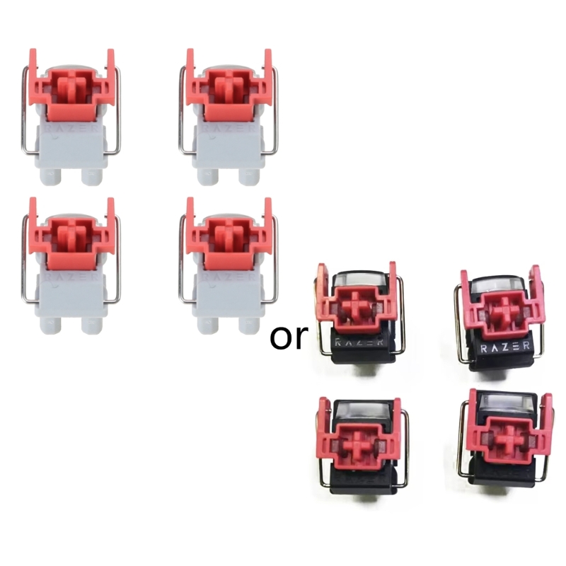4Pcs V2 Slient Liner Red Optic - مراجعة Gaming Keyboard Hot Swappable وسعره