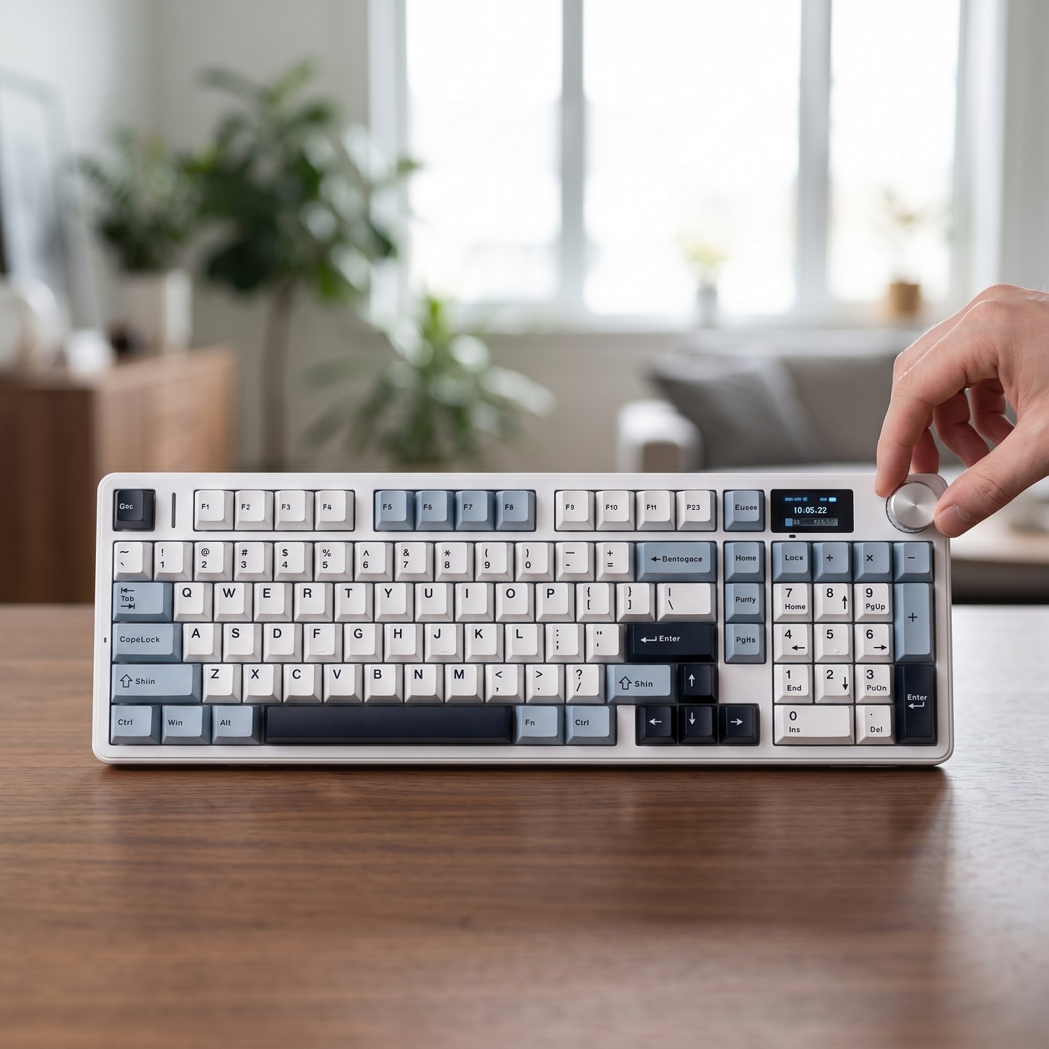 New AULA F99 Max Gasket Mechan - مراجعة Gaming Keyboard Mechanical Wireless وسعره