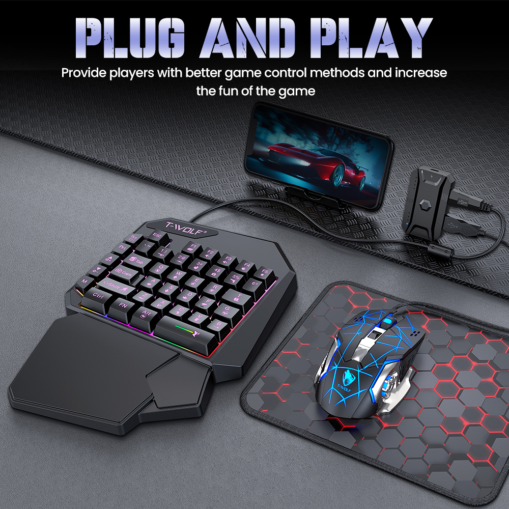 NEW HOT Game Artifact OneHande - مراجعة Gaming Keyboard Bundle وسعره