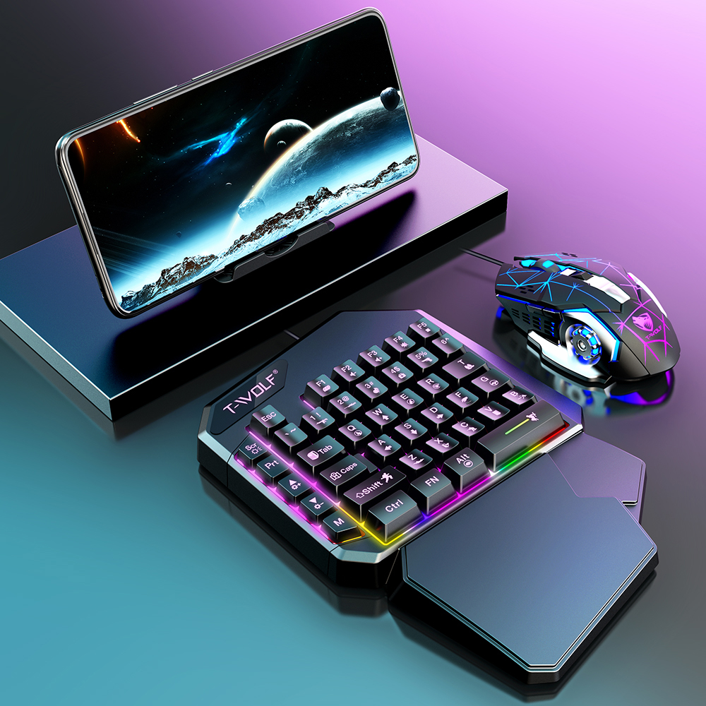 NEW HOT Game Artifact OneHande - مراجعة Gaming Keyboard Bundle وسعره