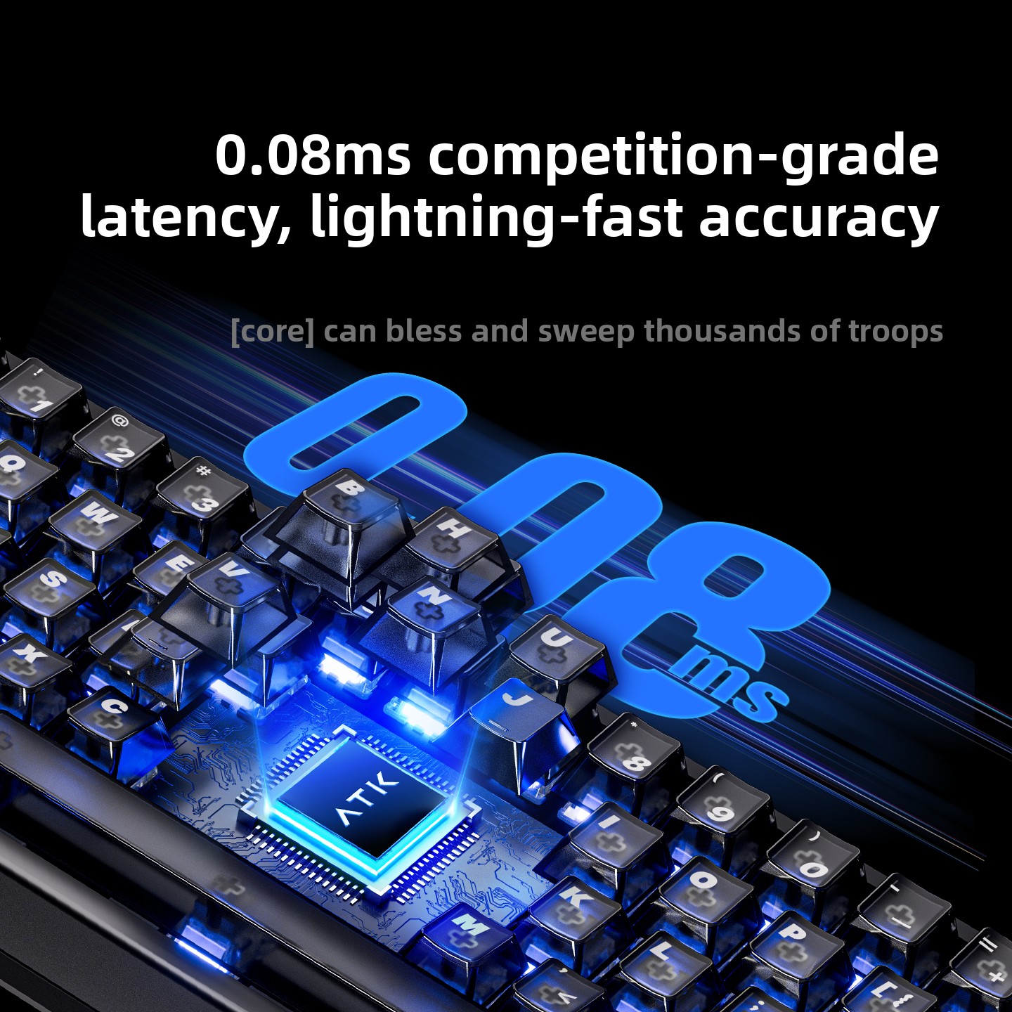 ATK 68RX Magnetic Switch Gamin - مراجعة Gaming Keyboard Hall Effect Switches وسعره