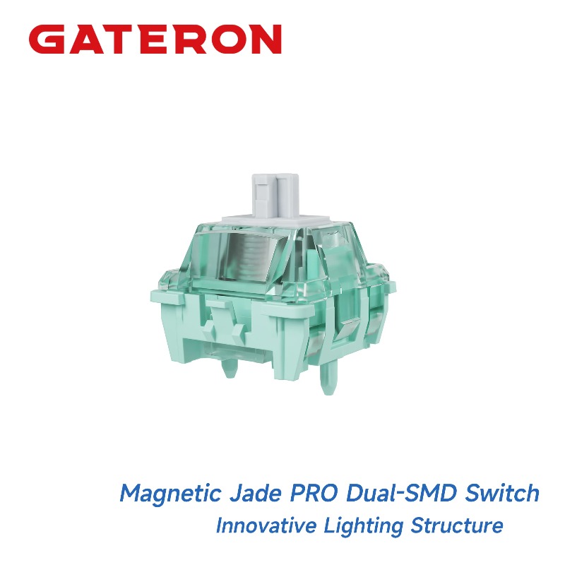 GATERON Magnetic Jade PRO Dual - مراجعة Gaming Keyboard Hall Effect Switches وسعره