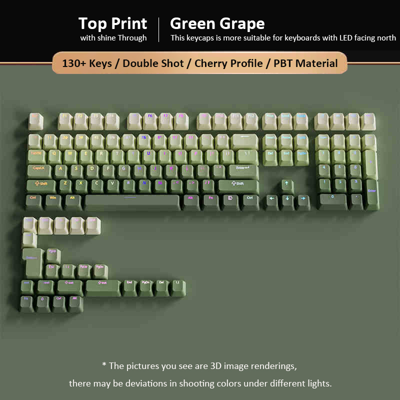 Green Grape Top-lit RGB Backli - مراجعة Gaming Keyboard No Rgb وسعره