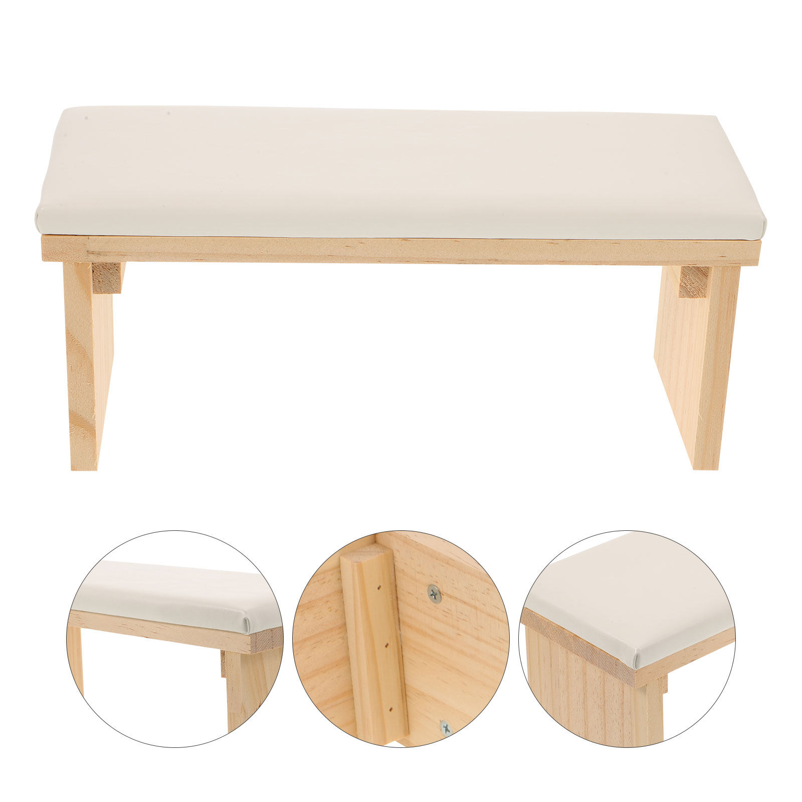 1pc Nail Arm Rest Cushion for  - مراجعة Wrist Rest Wood وسعره