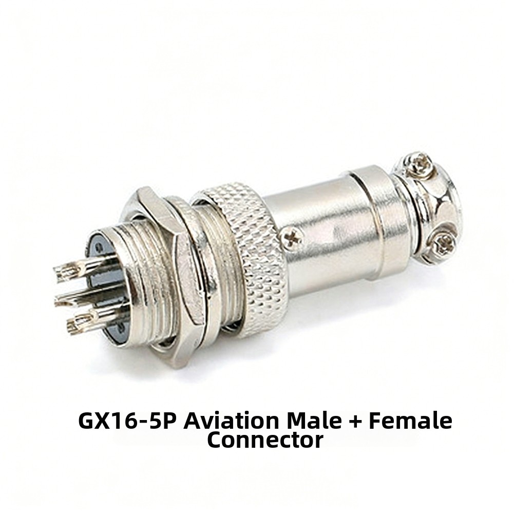 5Pcs GX16 2/3/4/5 Pin Aviation - مراجعة Aviator Connector Kit وسعره