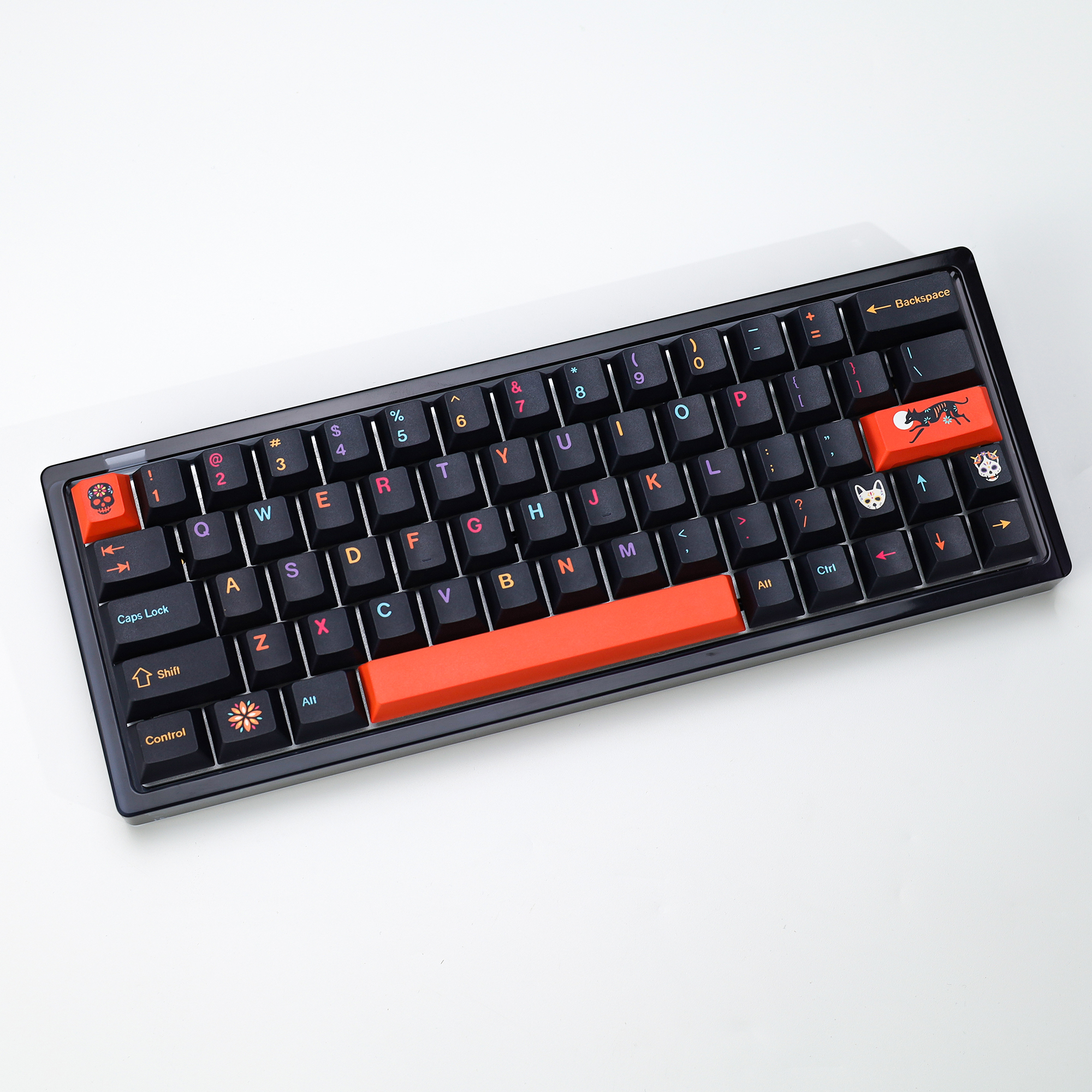KBDiy GMK Mictlan 143 Keys PBT - مراجعة Gaming Keyboard No Number Pad وسعره