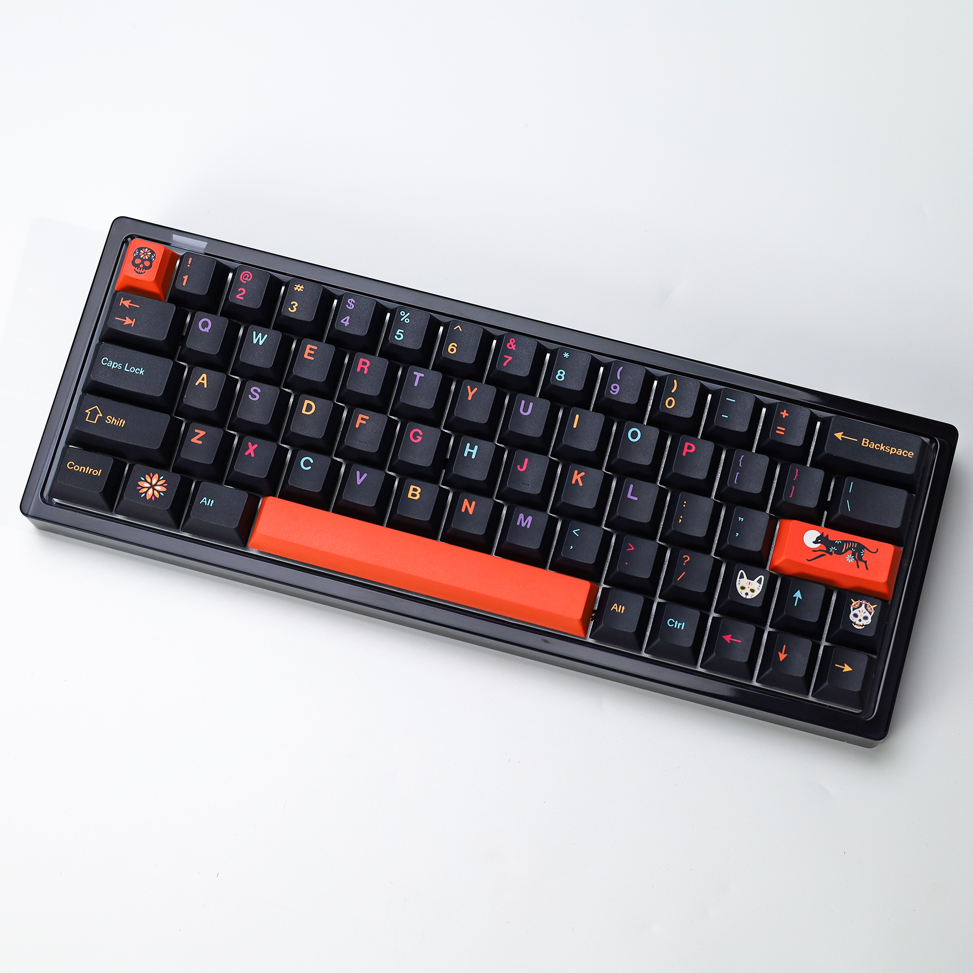 KBDiy GMK Mictlan 143 Keys PBT - مراجعة Gaming Keyboard No Number Pad وسعره