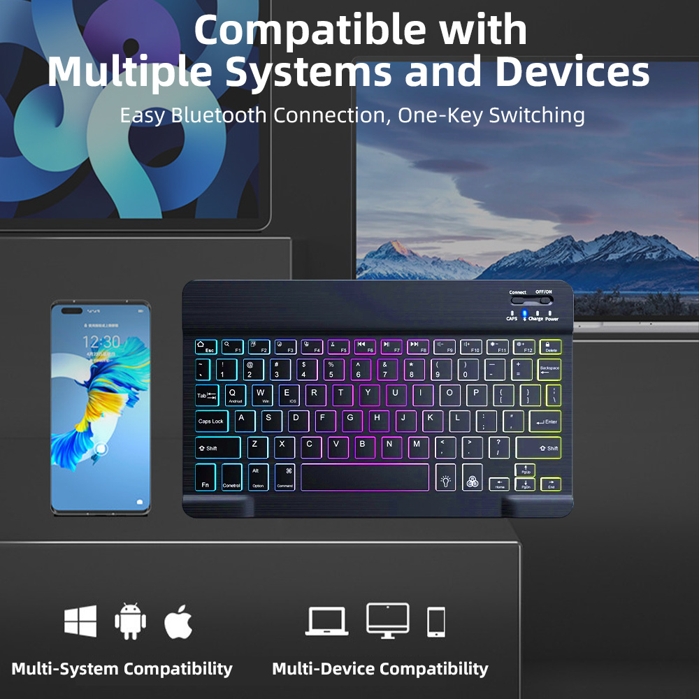 2026 Backlight Bluetooth Keybo - مراجعة Gaming Keyboard 2026 وسعره