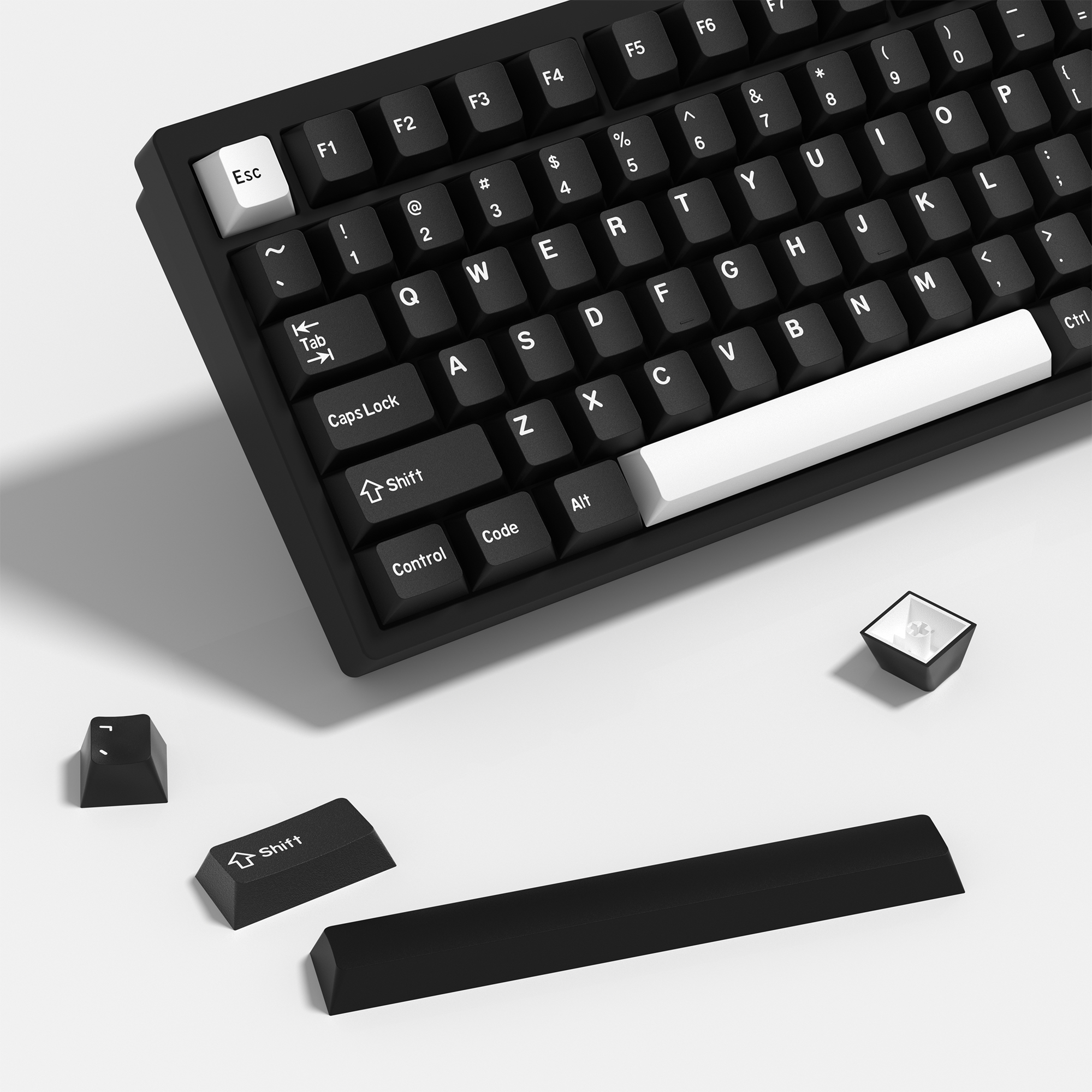 KBDiy GMK WOB Keycap Cherry Pr - مراجعة Gaming Keyboard No Number Pad وسعره