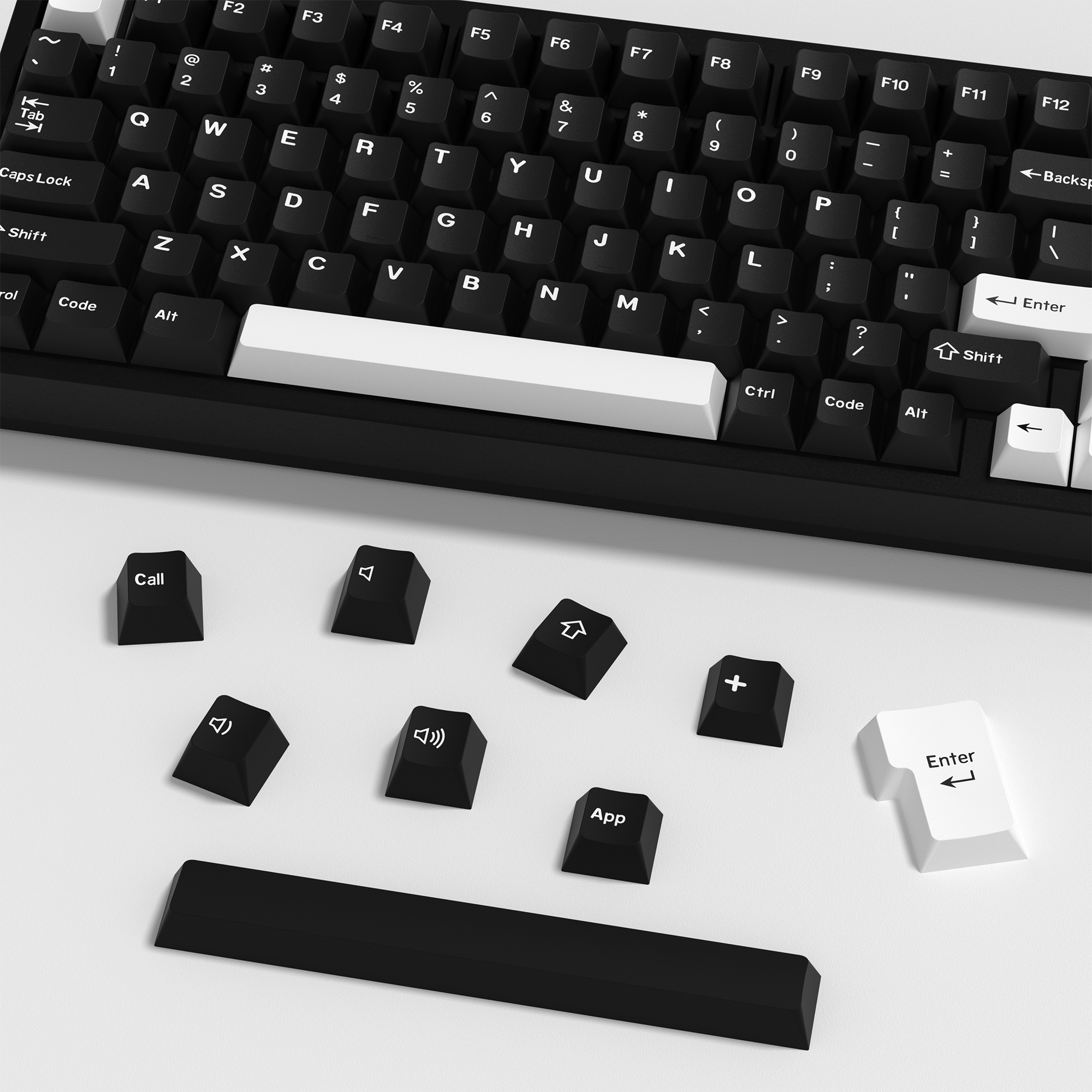 KBDiy GMK WOB Keycap Cherry Pr - مراجعة Gaming Keyboard No Number Pad وسعره