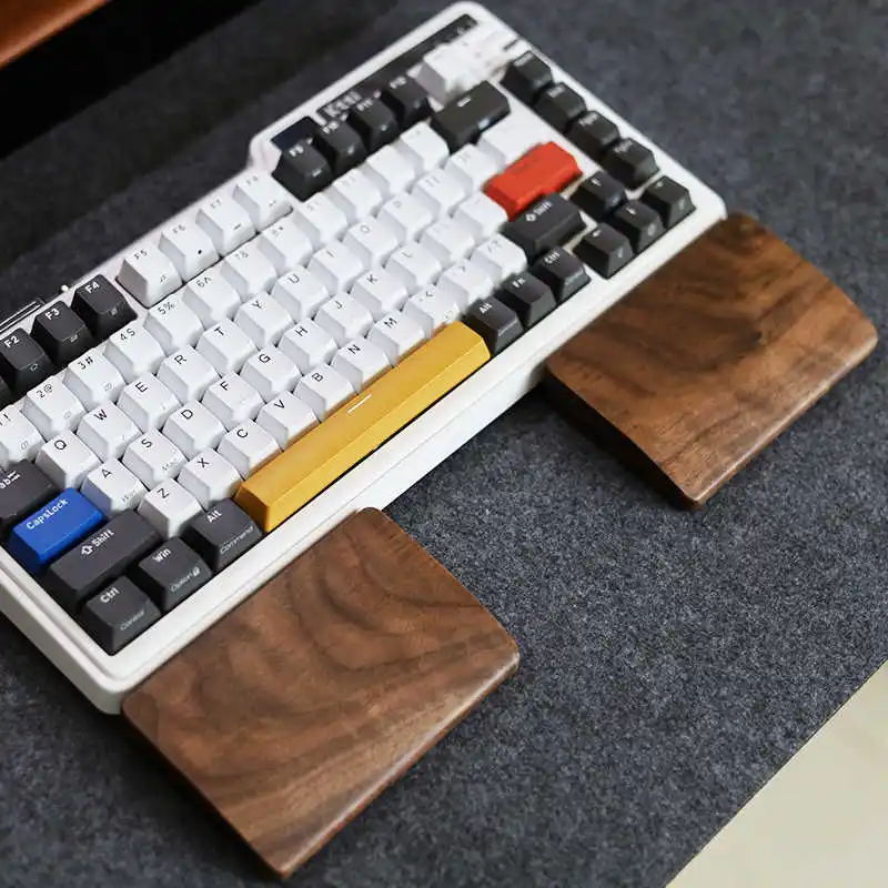 Wood Split Keyboard Wrist Rest - مراجعة Wrist Rest Wood وسعره