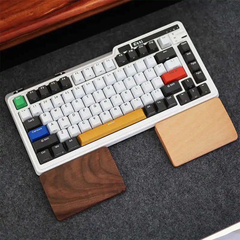 Wood Split Keyboard Wrist Rest - مراجعة Wrist Rest Wood وسعره