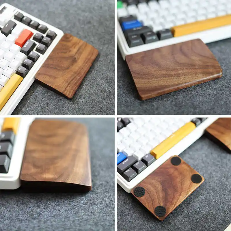 Wood Split Keyboard Wrist Rest - مراجعة Wrist Rest Wood وسعره