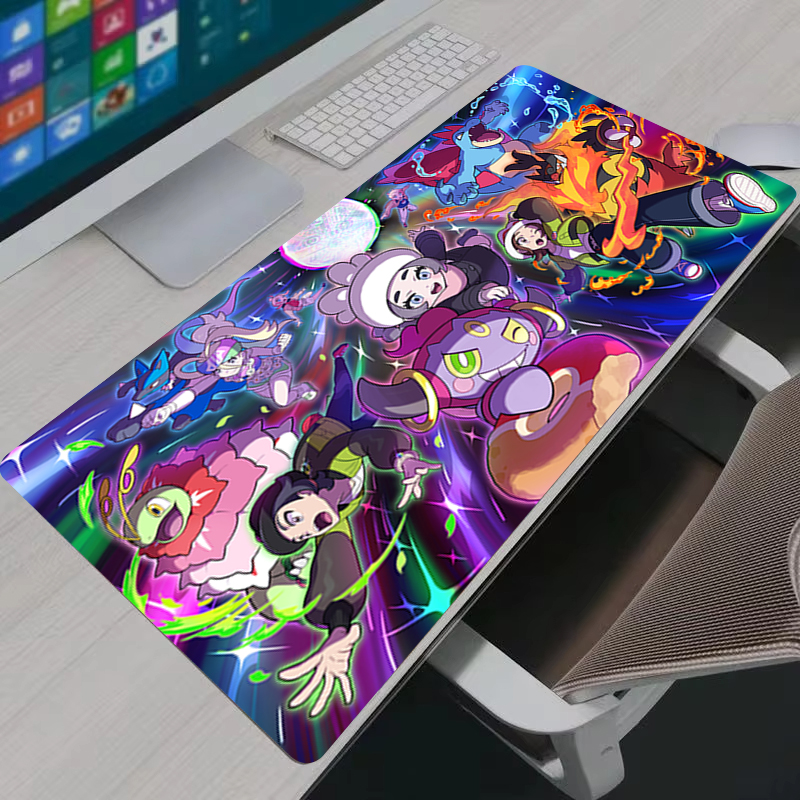 Mouse Pad Large P-pokemon Hoop - مراجعة Gaming Keyboard Noise وسعره