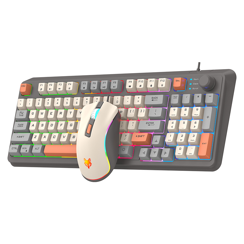 K820 USB Wired Game Keyboard M - مراجعة Gaming Keyboard Mouse Wireless وسعره