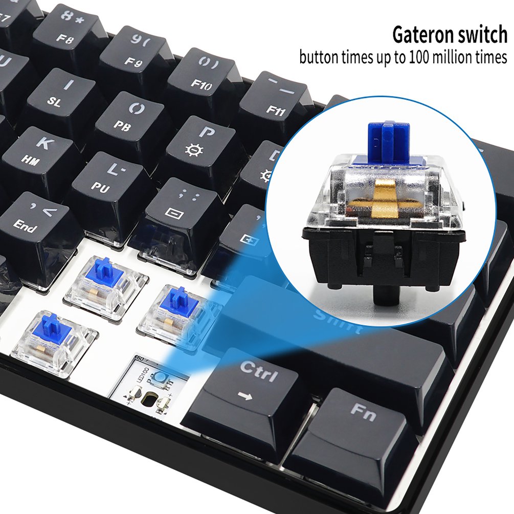 SKYLOONG GK61 Mini Portable 60 - مراجعة Gaming Keyboard Bundle وسعره