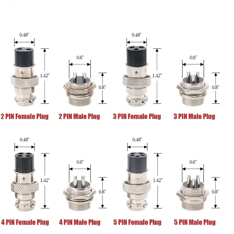 14pcs 7Value 2 3 4 5 6 8 Pin 1 - مراجعة Aviator Connector Kit وسعره