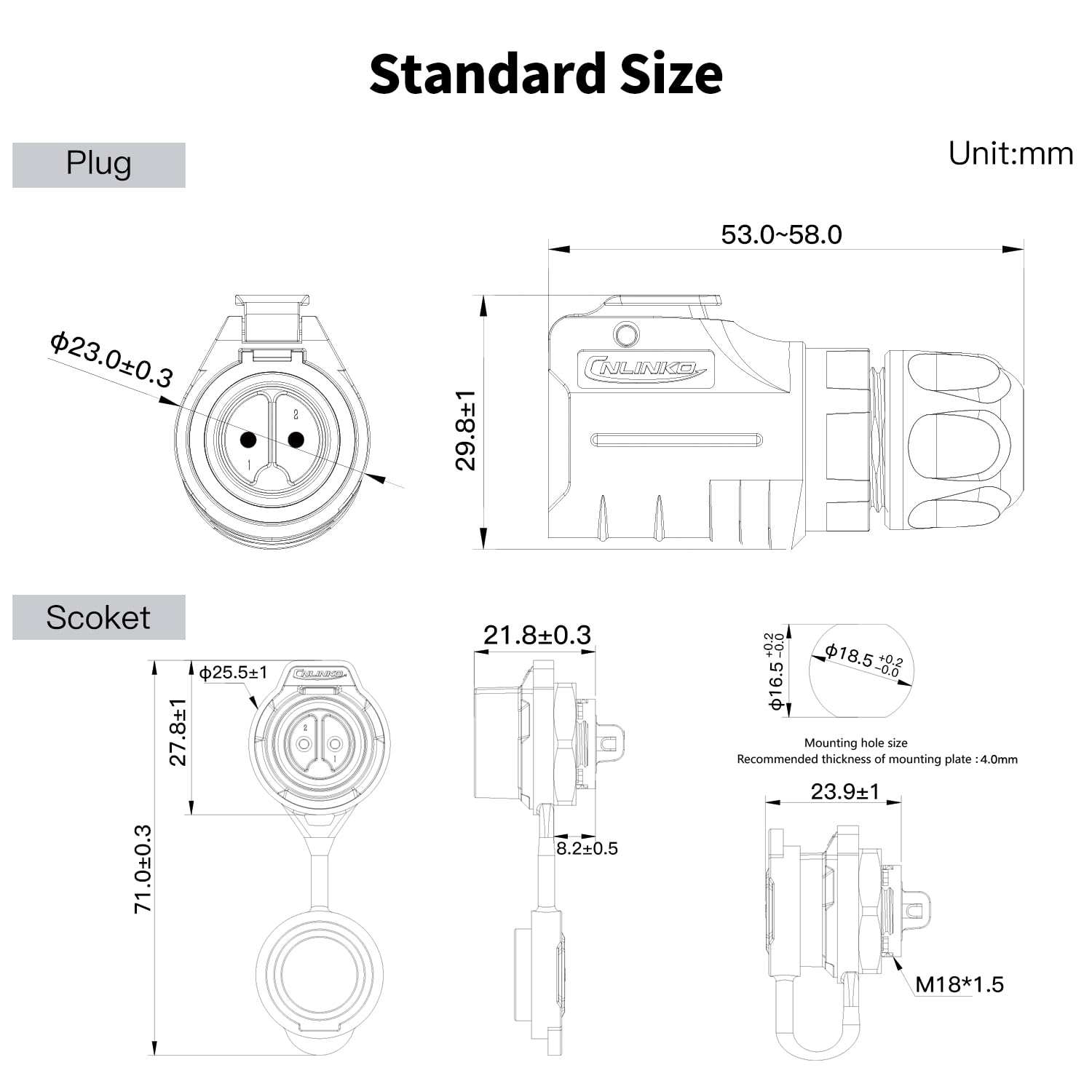 CNLINKO LP-16 Circular Aviatio - مراجعة Aviator Connector Kit وسعره
