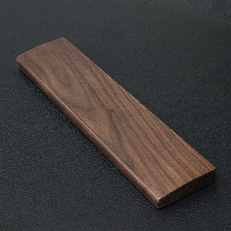 Walnut Wood Mechanical Keyboar - مراجعة Wrist Rest Wood وسعره