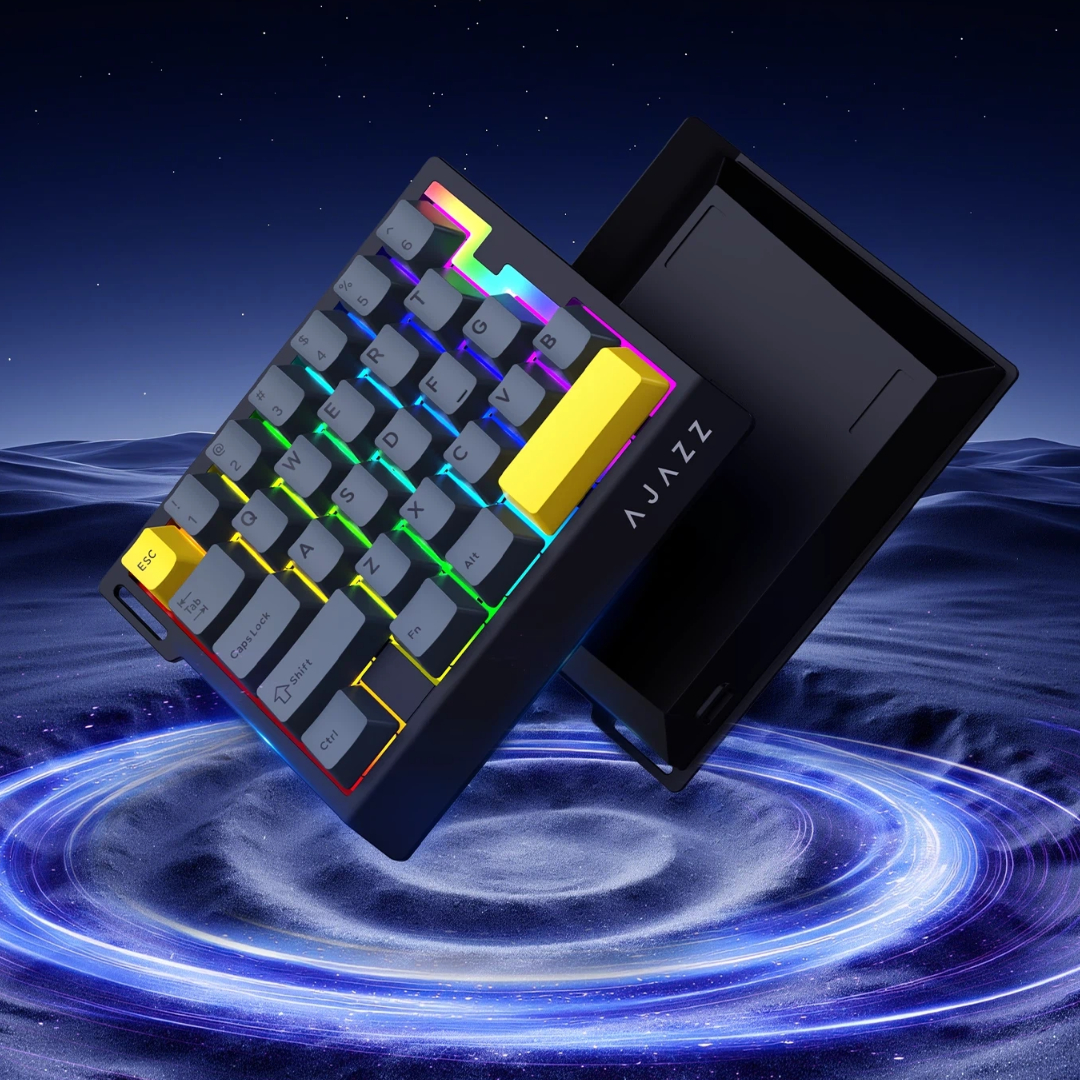 AJAZZ AK029 Magnetic Switch Me - مراجعة Gaming Keyboard Half وسعره
