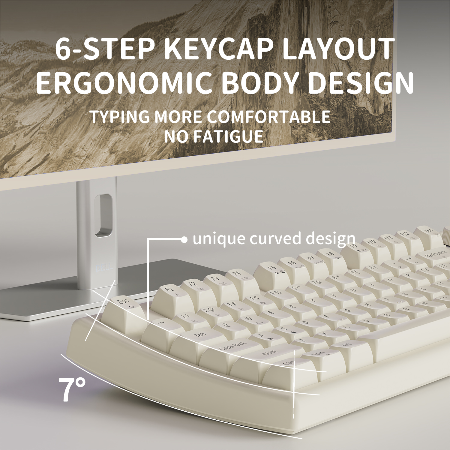 EWEADN V97 Cute Creamy Keyboar - مراجعة Gaming Keyboard That Is Quiet وسعره