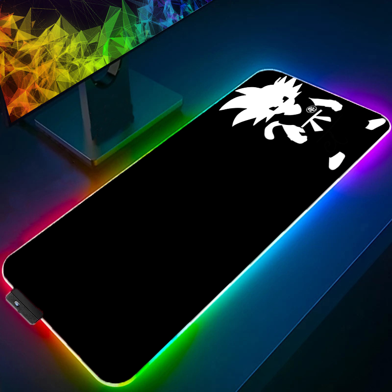 RGB Mouse Pad Dragon Ball Z DB - مراجعة Gaming Keyboard No Rgb وسعره