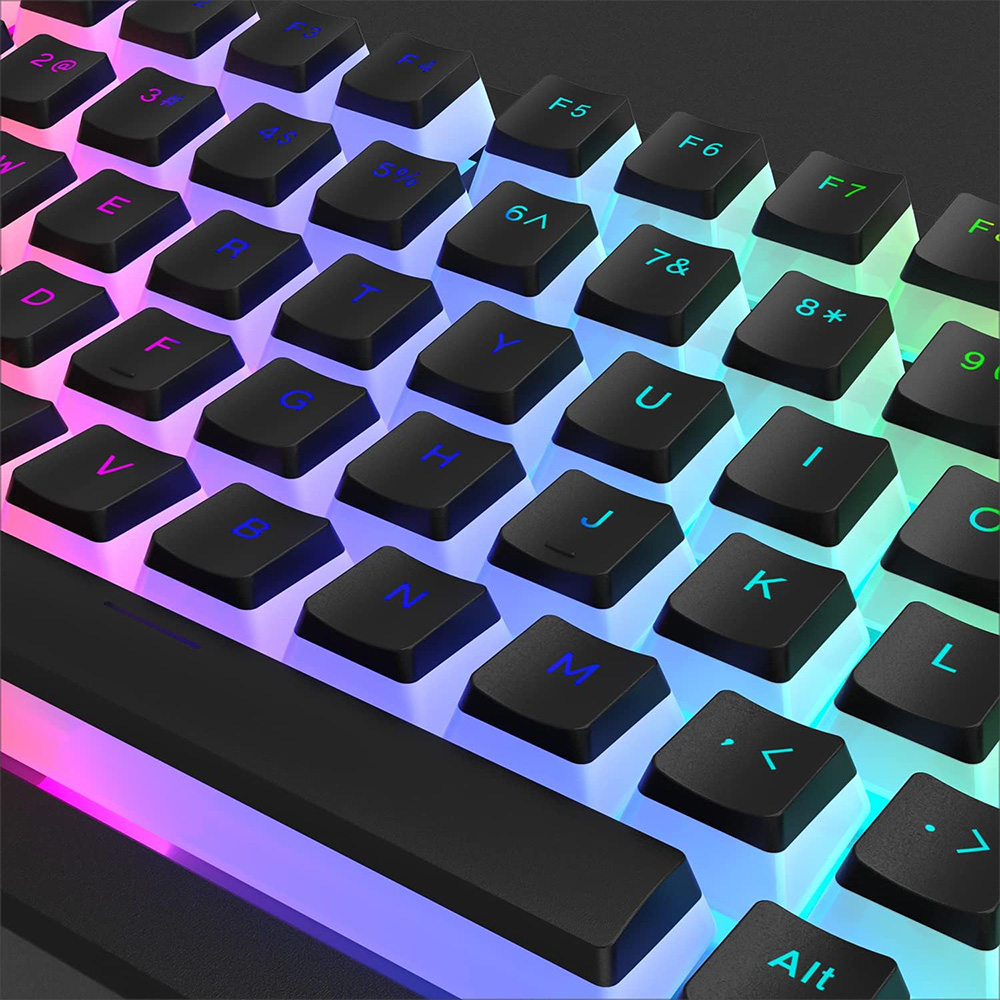 129 Keys Pudding Keycaps PBT D - مراجعة Gaming Keyboard No Rgb وسعره