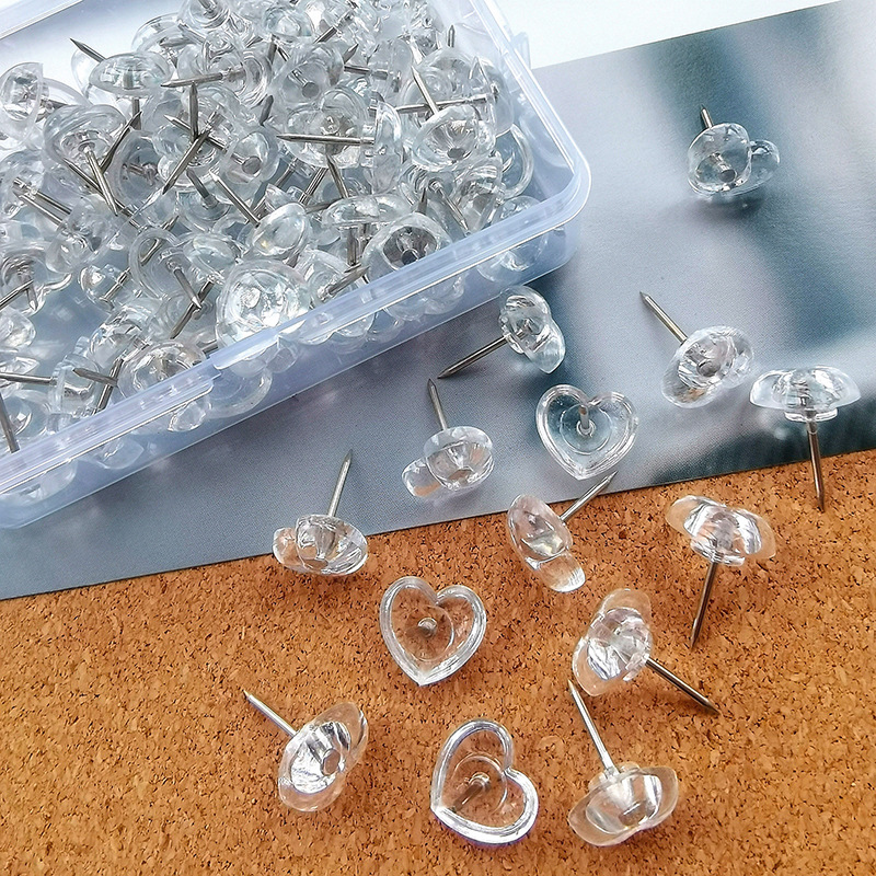 100 pcs Transparent love heart - مراجعة Wrist Rest Wood وسعره